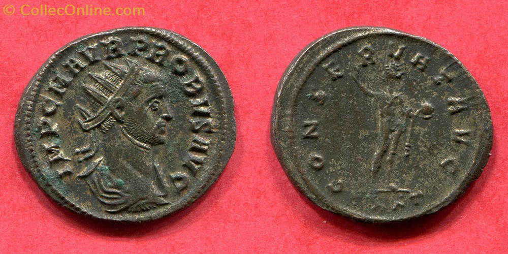 PROBUS - CONSERVAT AVG - RIC 348 monnaie antique jc ap romaine republicaine imperiale probus conservat avg ric 348