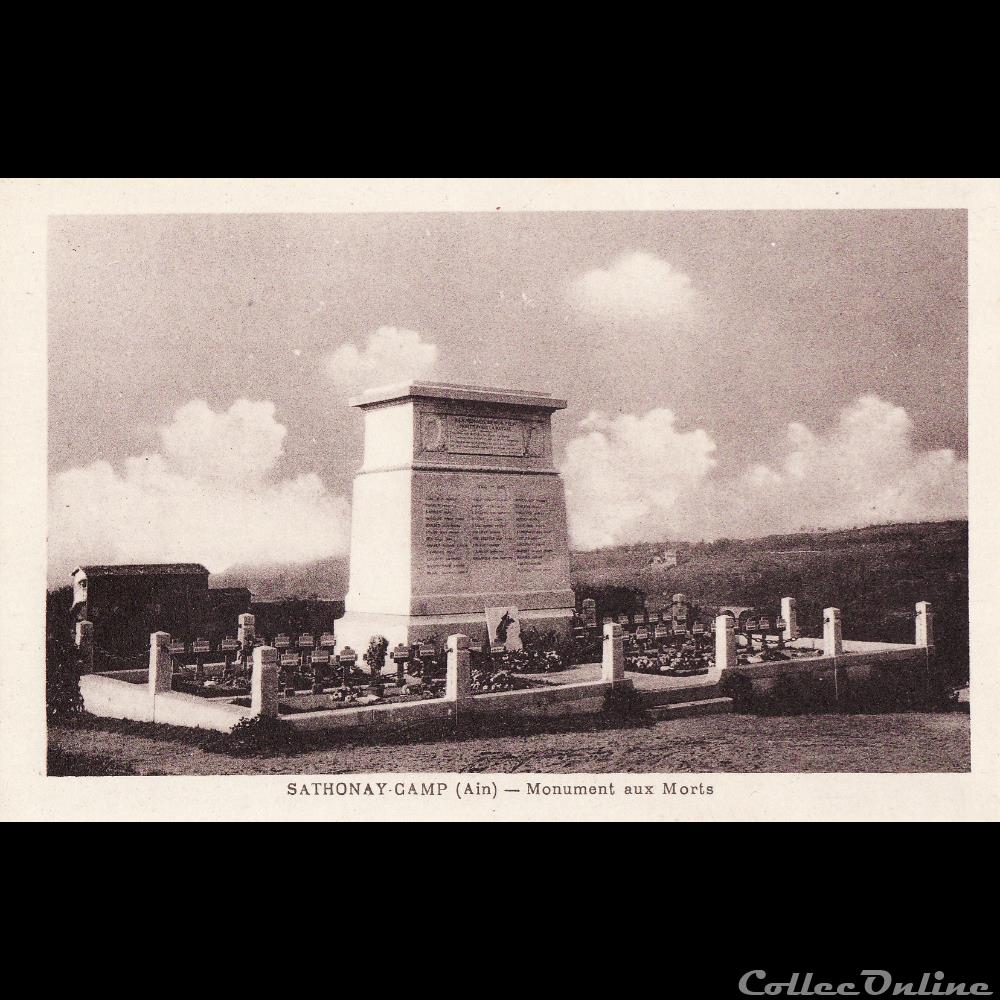 01 - Sathonay Camp carte postale france auvergne 01 sathonay camp