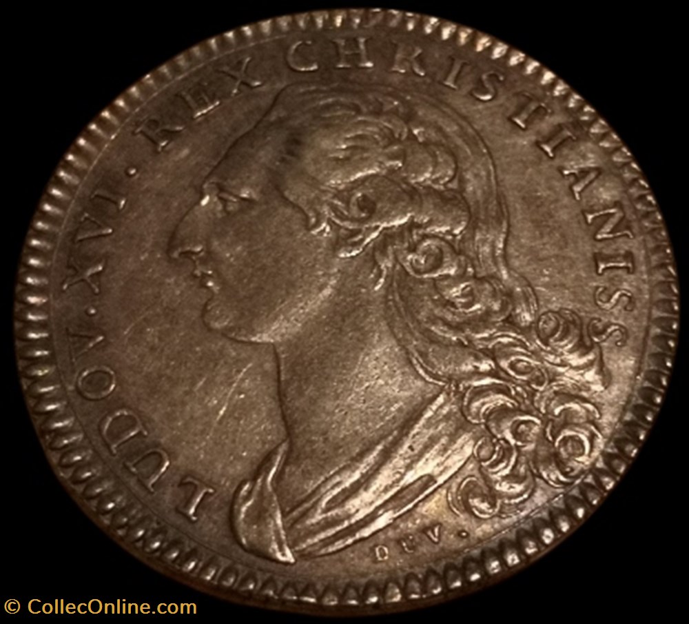 Jeton des états de Bretagne. monnaie mereaux jeton des etats de bretagne