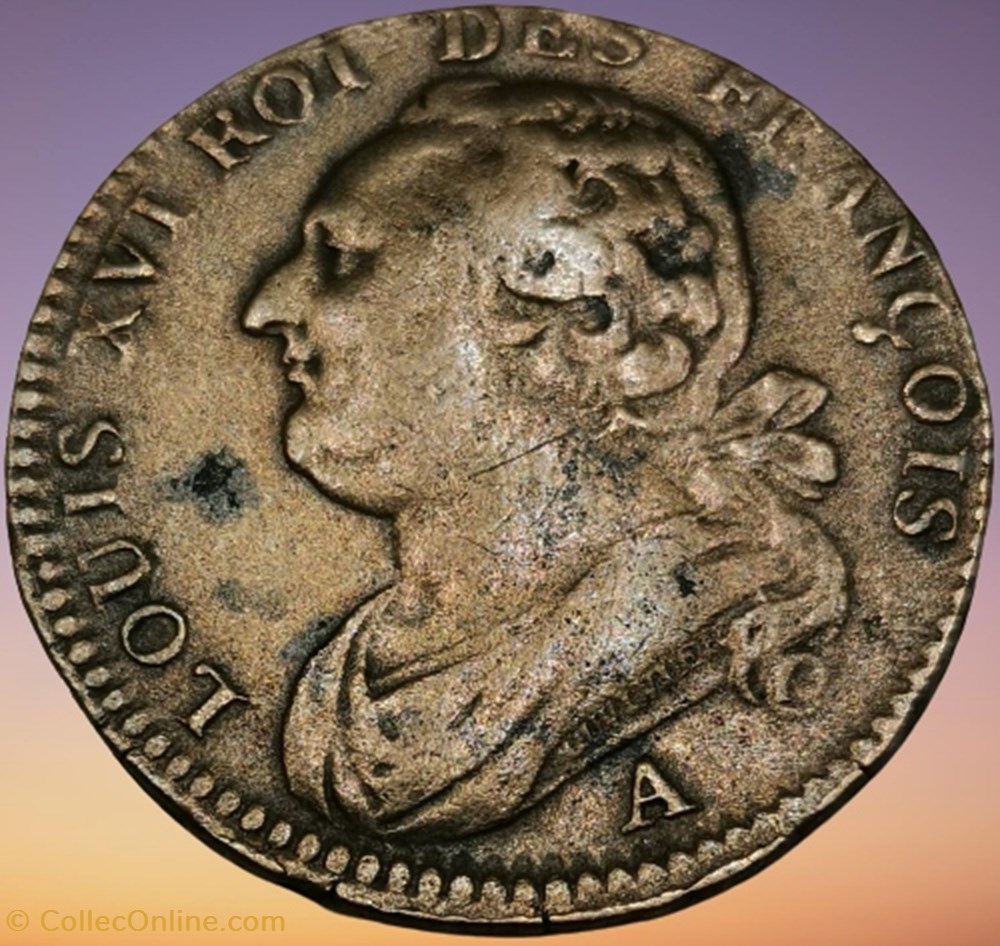 12 D Louis XVI monnaies france a modernes 12 d louis xvi