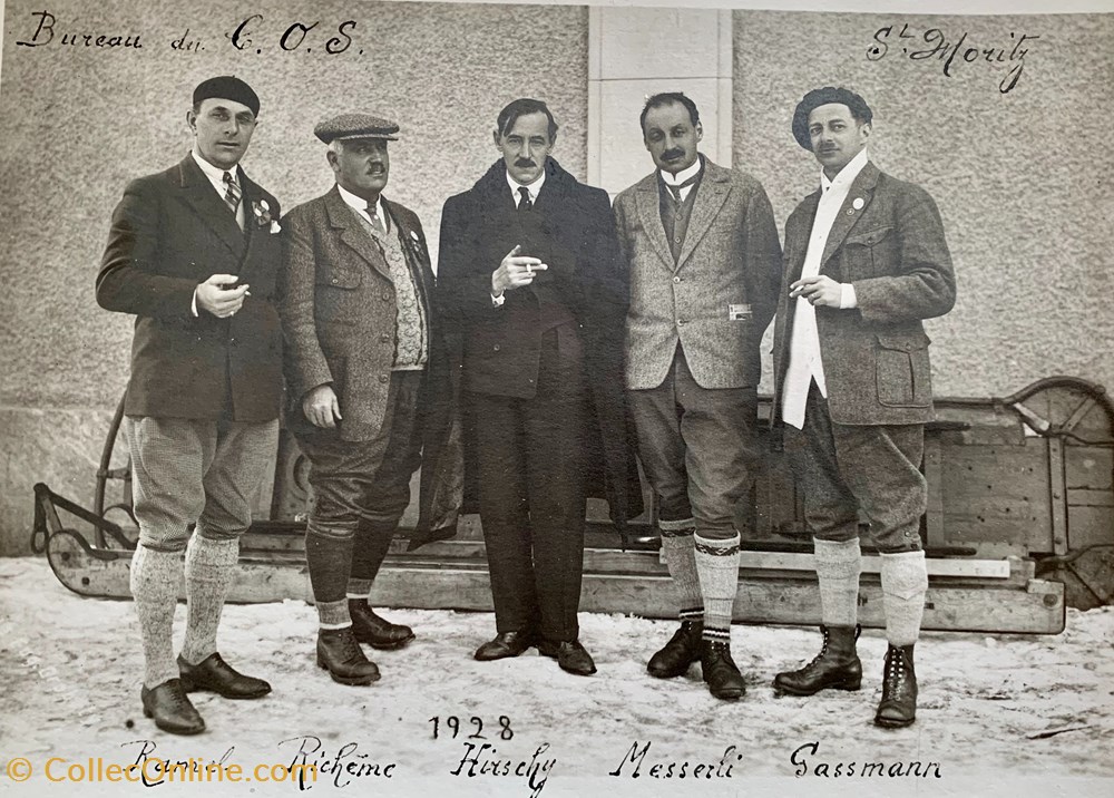 sport olympisme medailles d argent des jeux olympiques hiver de saint moritz 1928