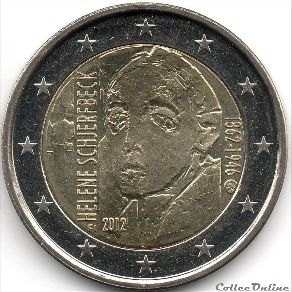 2012 : Helene Schjerfbeck monnaie euro finlande 2012 helene schjerfbeck