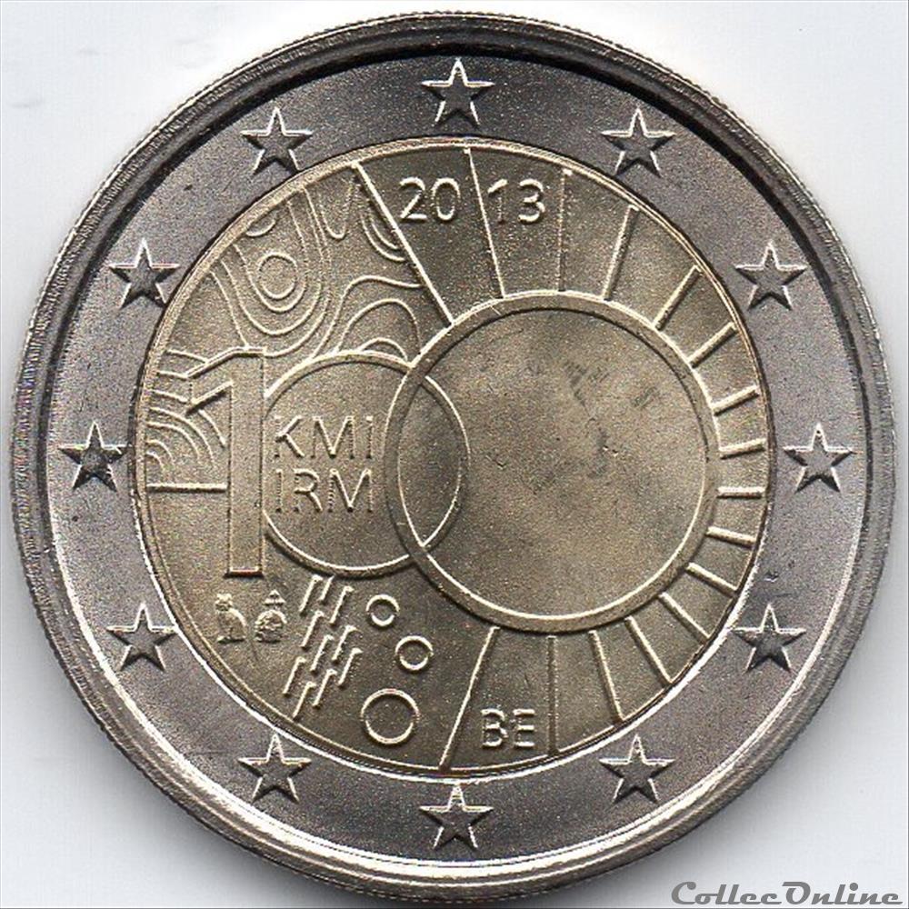 monnaie euro belgique 2013 institut royal meteorologique