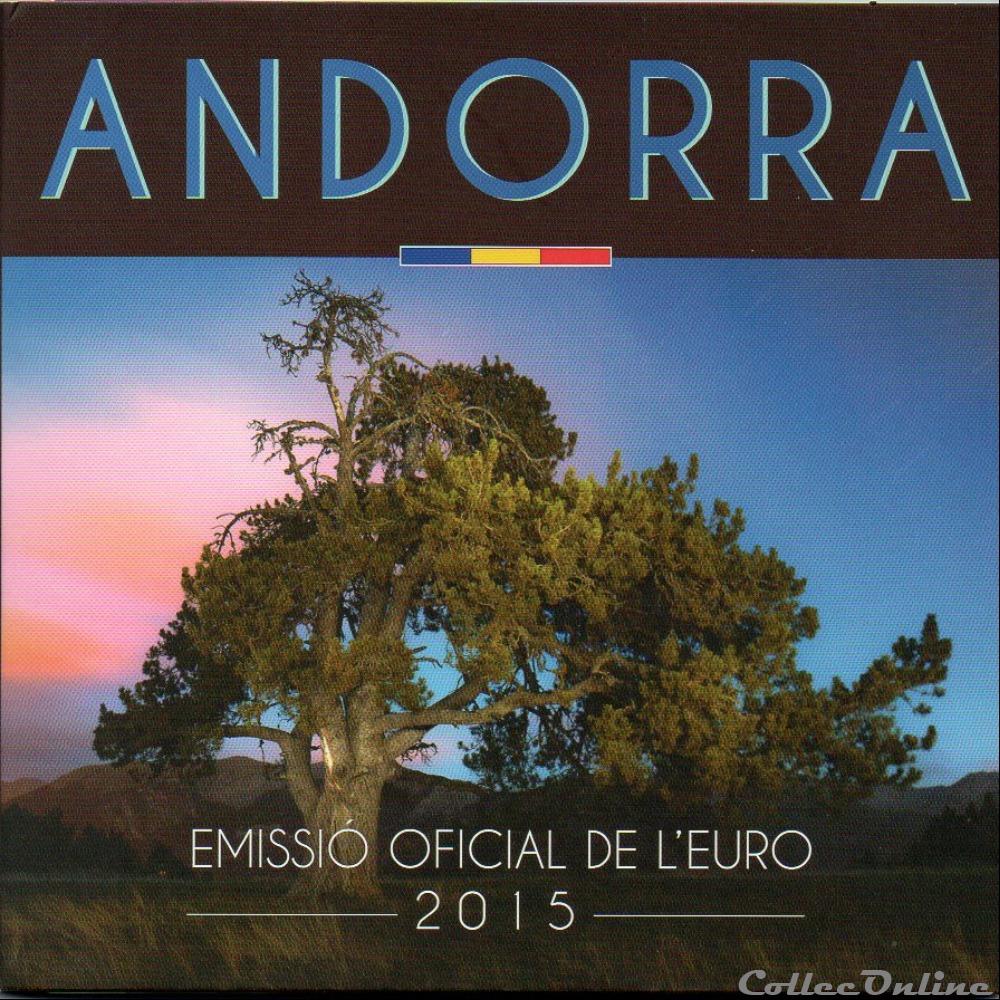 BU : 2015 monnaie euro a andorre bu 2015
