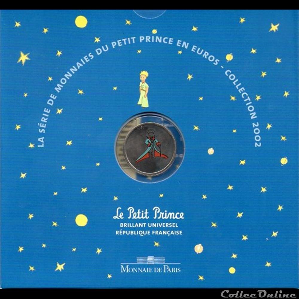 BU 2002 : Petit Prince monnaie euro france bu 2002 petit prince