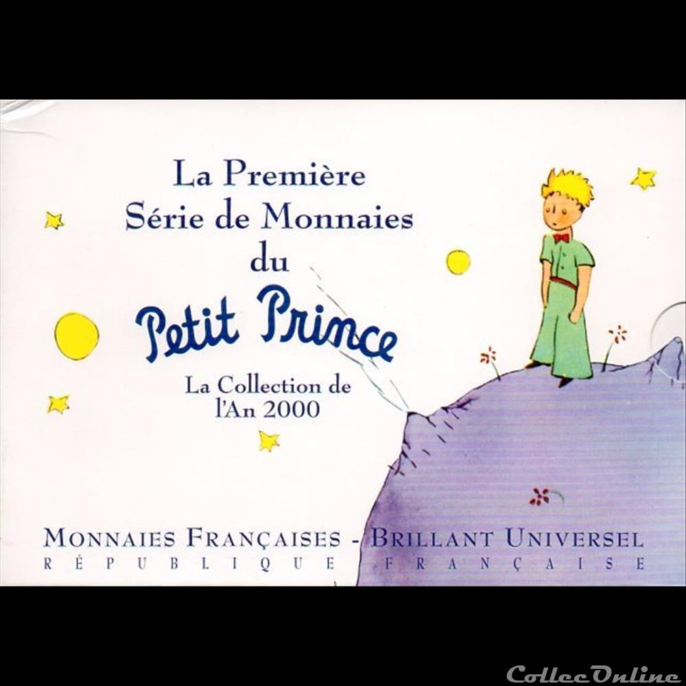 france moderne 2000 la premiere serie de monnaies du petit prince