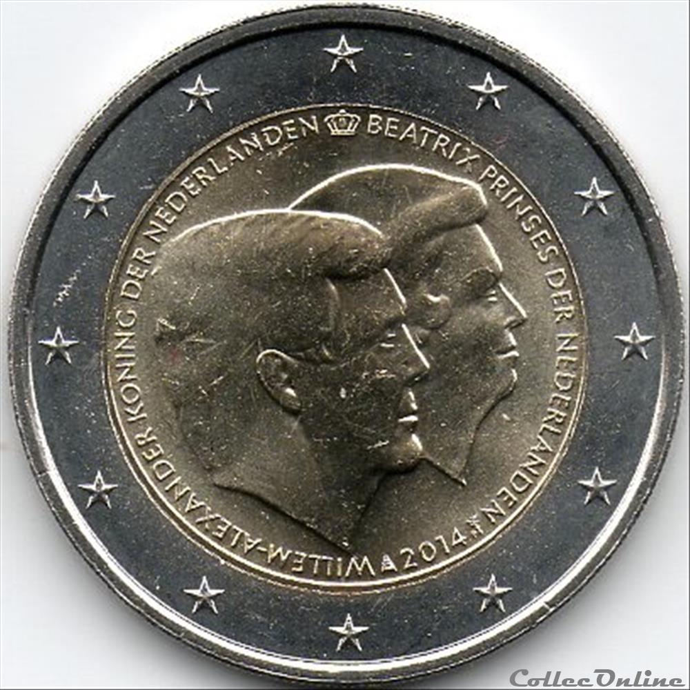 2014 : Double Portrait monnaie euro pay ba 2014 double portrait