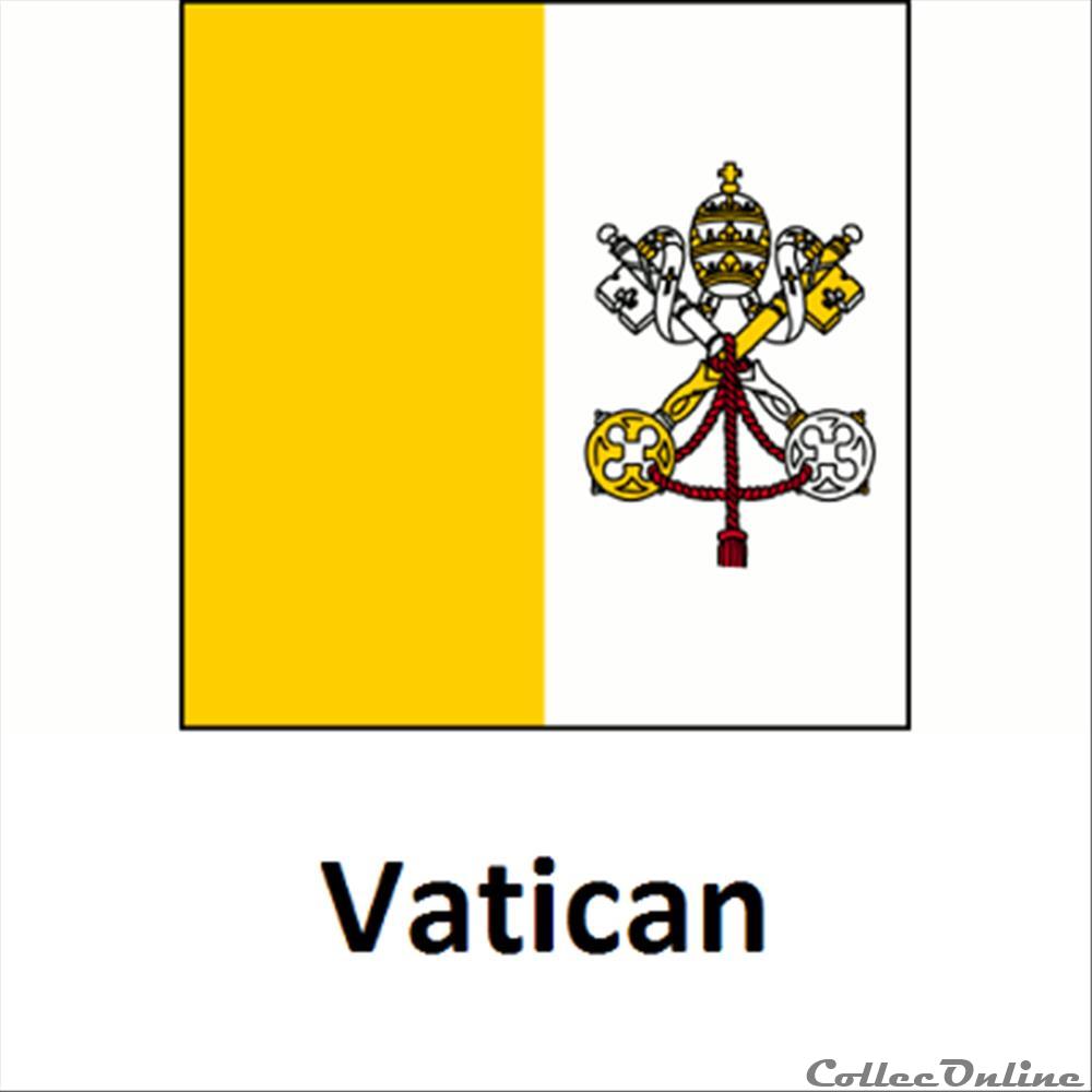 2004 Drapeau nationnal monnaie euro vatican 2004 drapeau nationnal