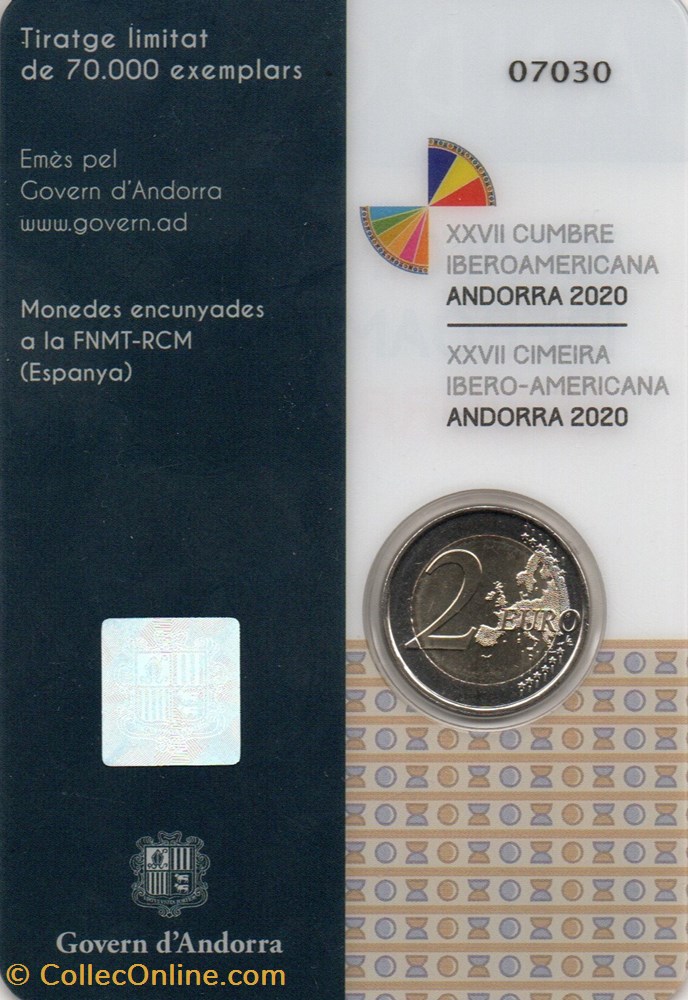 2019 : 27 ème sommet Ibérico-Américain monnaie euro andorre 2019 27 eme sommet iberico americain