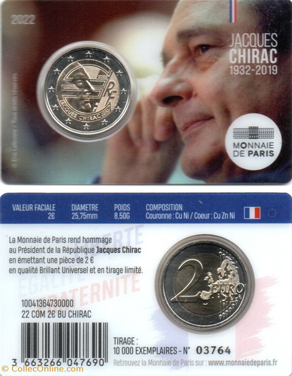 2022 : 20ème anniversaire de l'euro sous Jacques Chirac: introduction des espèces monnaies euros france 2022 20eme anniversaire de euro sous jacques chirac introduction des especes