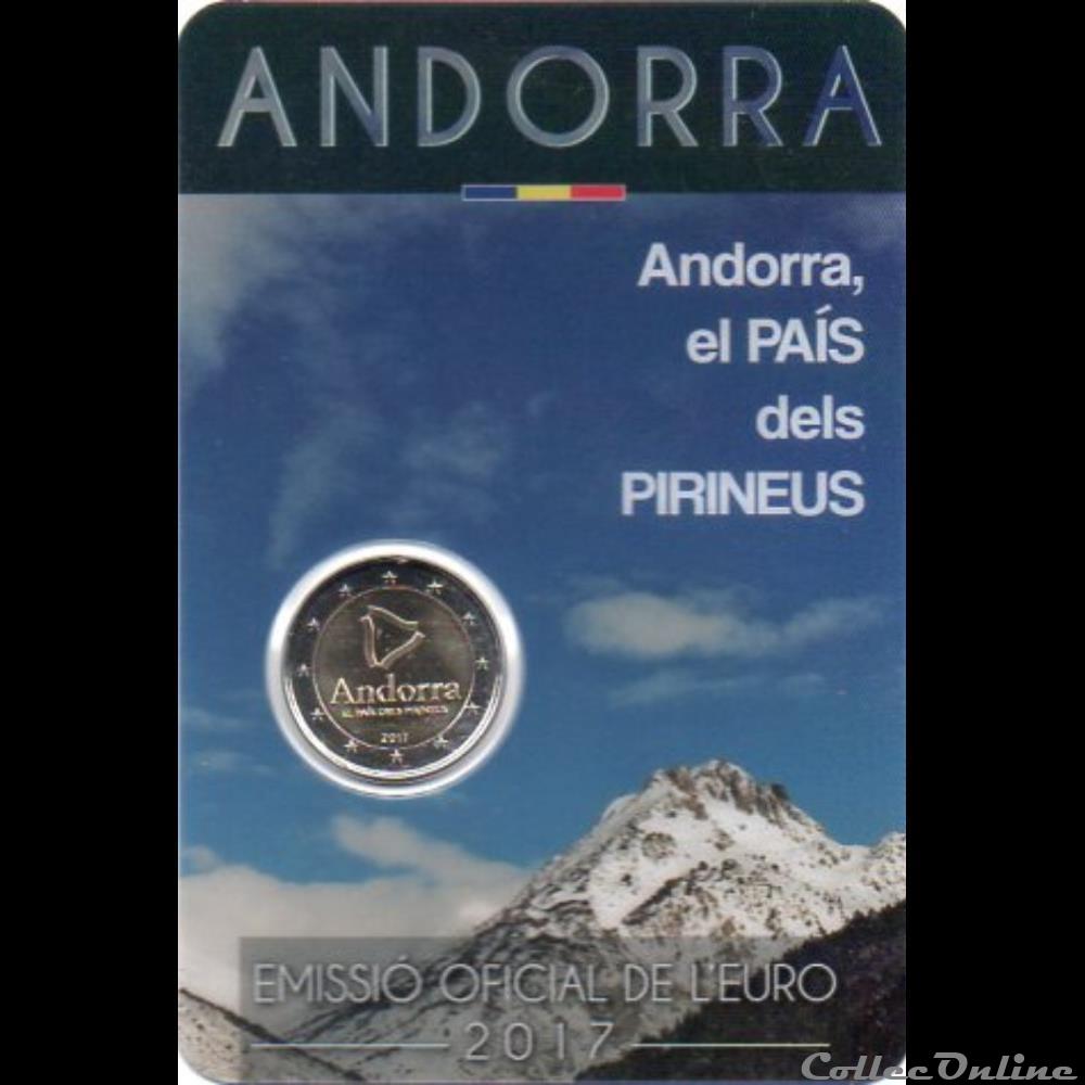 2017 : Andorre le pays des pirineus monnaie euro 2017 andorre le pays des pirineus