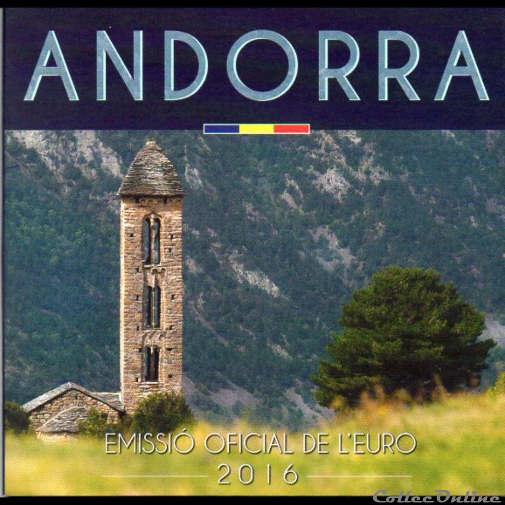 BU : 2016 monnaie euro andorre bu 2016