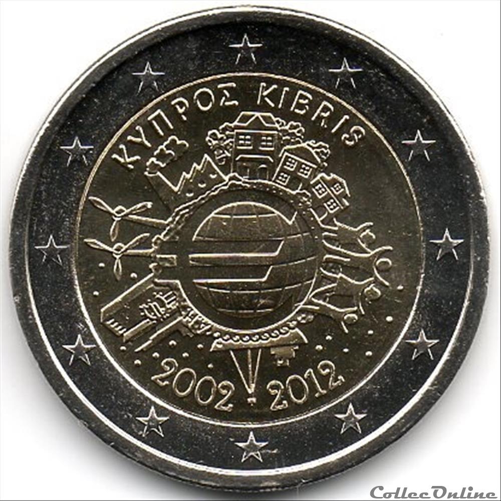 monnaie euro chypre 2012 10 ans de uro