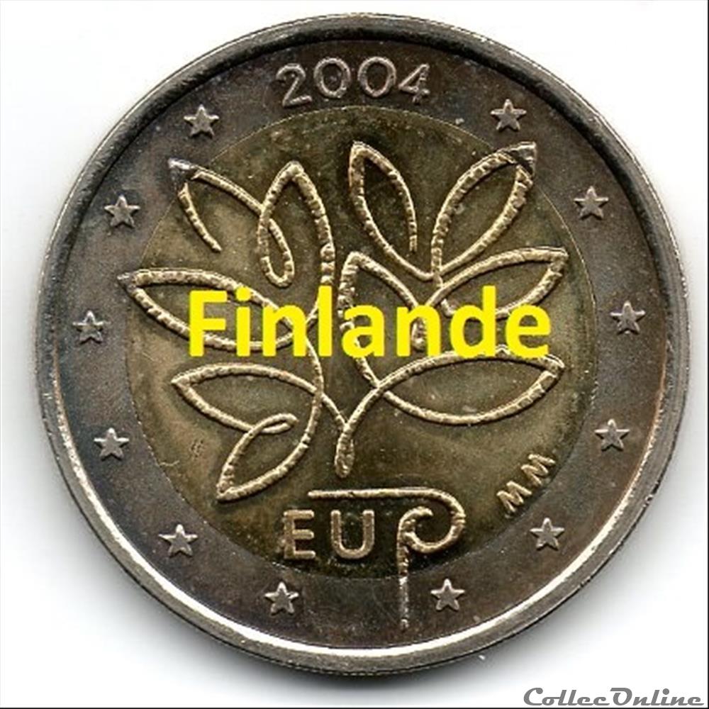 2004 : Elargissement 3 monnaie euro finlande 2004 elargissement