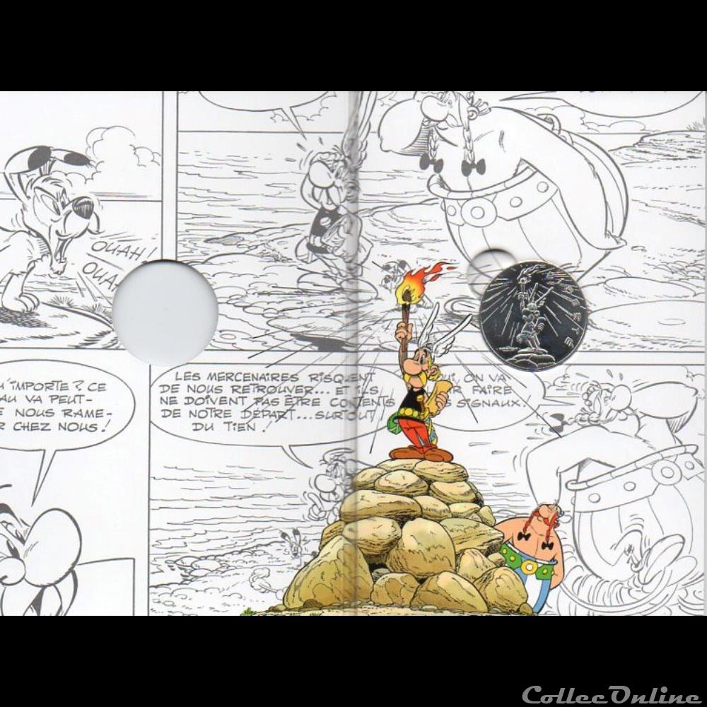 2015 : Astérix et la liberté argent 4 monnaie euro france 2015 asterix et la liberte argent