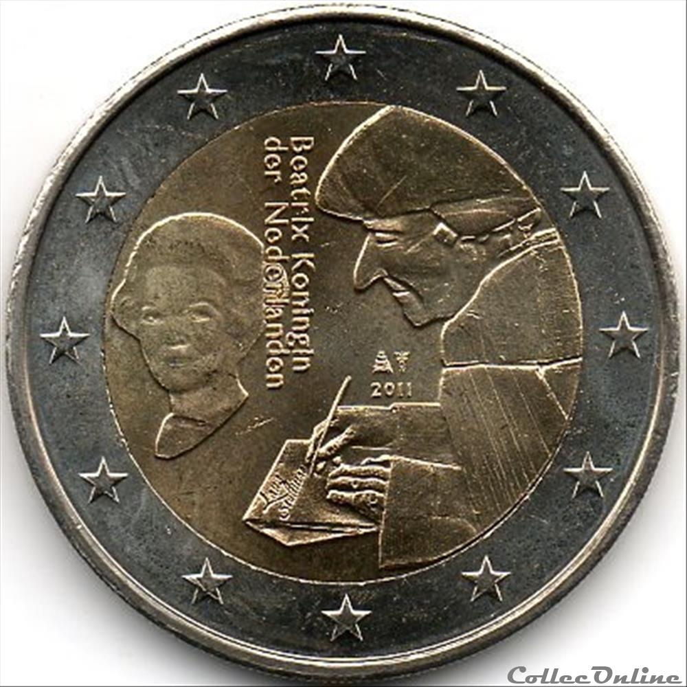 2011 : Desiderius Erasmus Roterodamus monnaie euro pay ba 2011 desiderius erasmus roterodamus