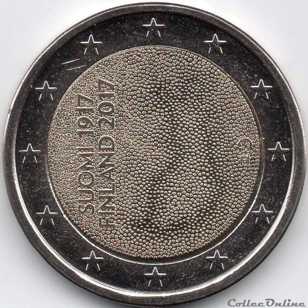 2017 : 100 ans d'indépendance monnaie euro finlande 2017 100 ans independance