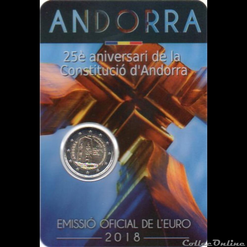 2018 : 25 ans Constitution monnaie euro andorre 2018 25 ans constitution