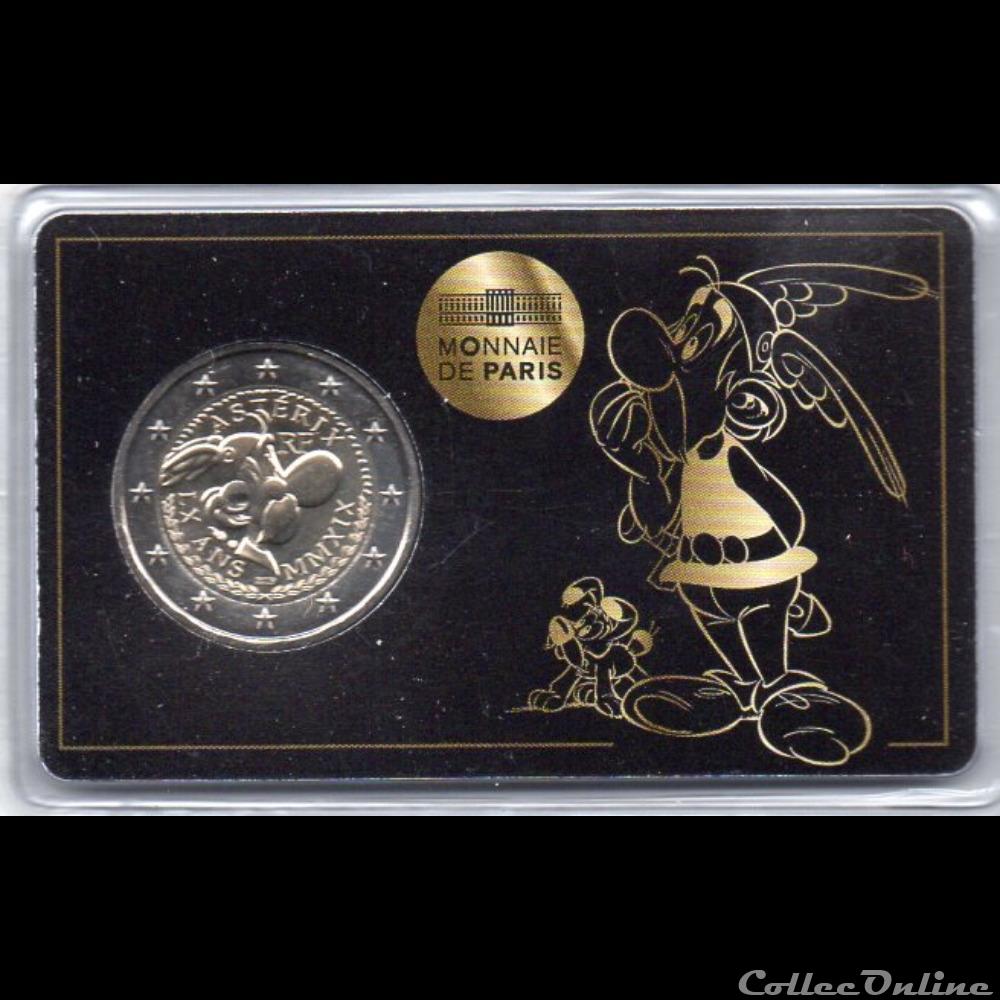 monnaie euro france 2019 serie asterix asterix idefix