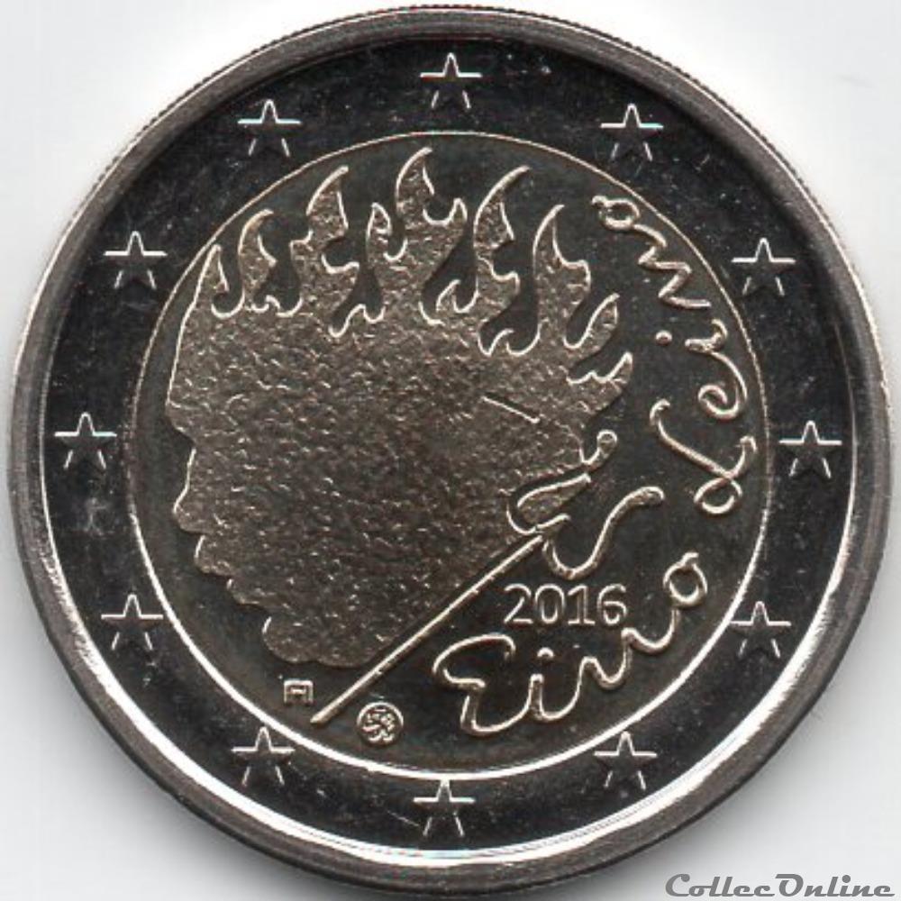 2016 : Eino Finlande monnaie euro 2016 eino finlande