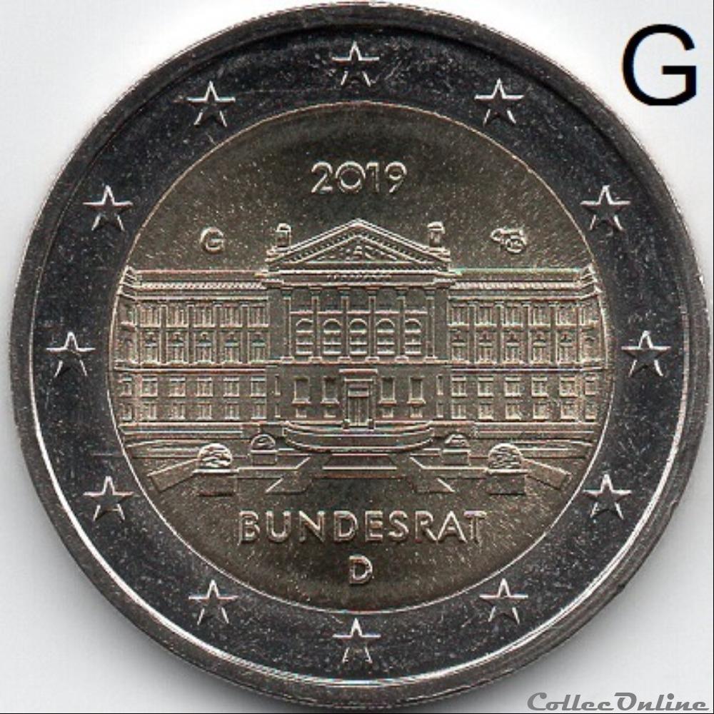monnaie euro allemagne 2019 bundesrat berlin