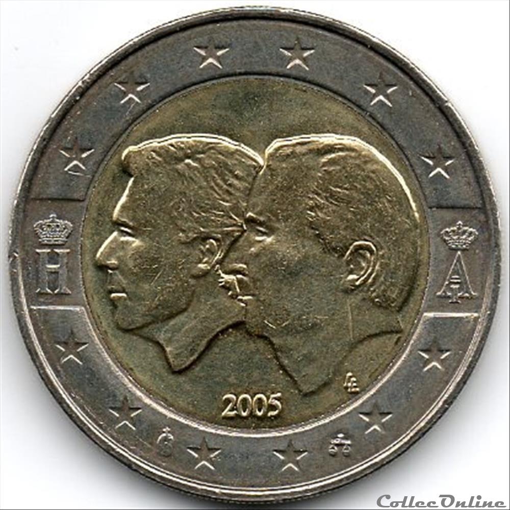 monnaie euro belgique 2005 traite belg luxemb