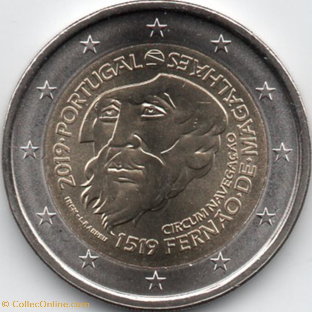 2019 : Fernand de Magellan monnaie euro portugal 2019 fernand de magellan