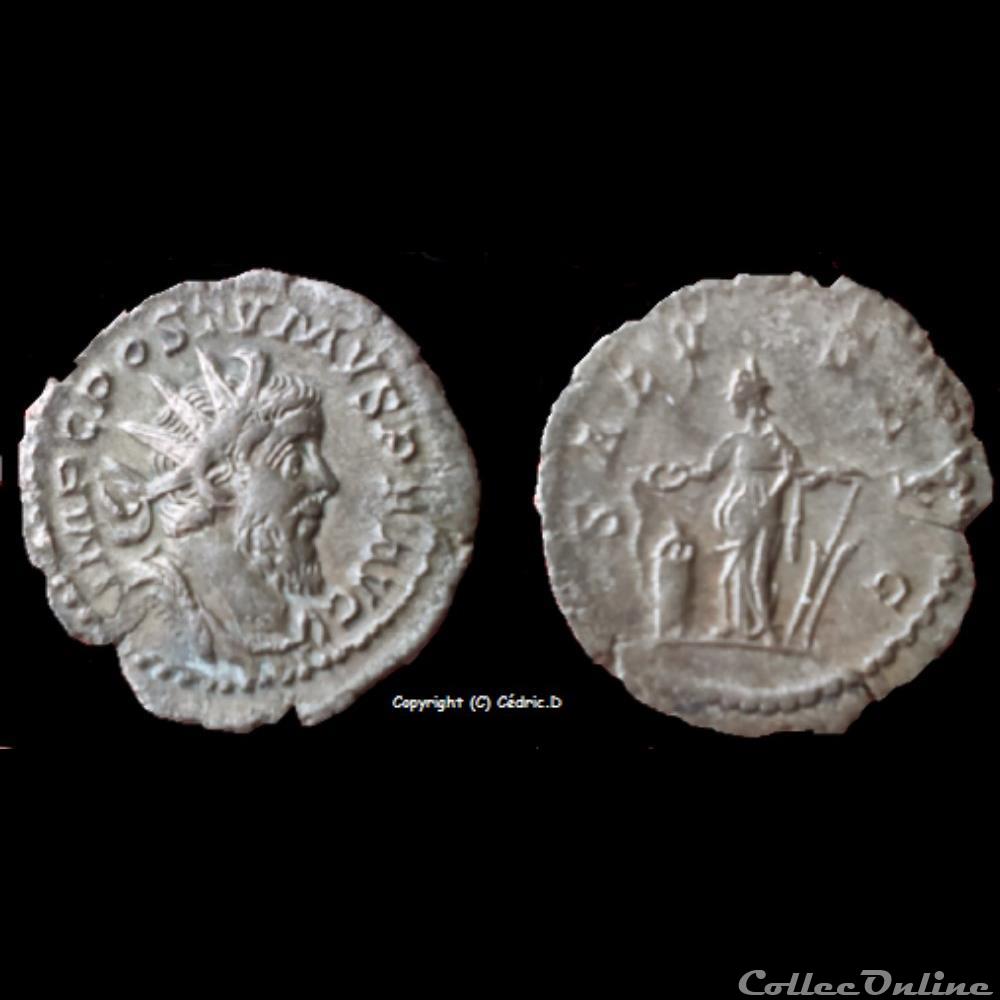 POSTVMVS SALVS AVG monnaie antique romaine postvmvs salvs avg