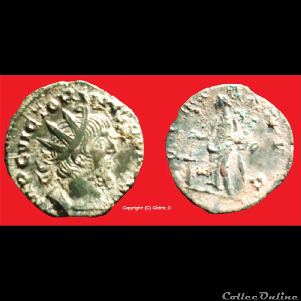 VICTORIN PIETAS AVG diadémée monnaie antique romaine victorin pietas avg diademee