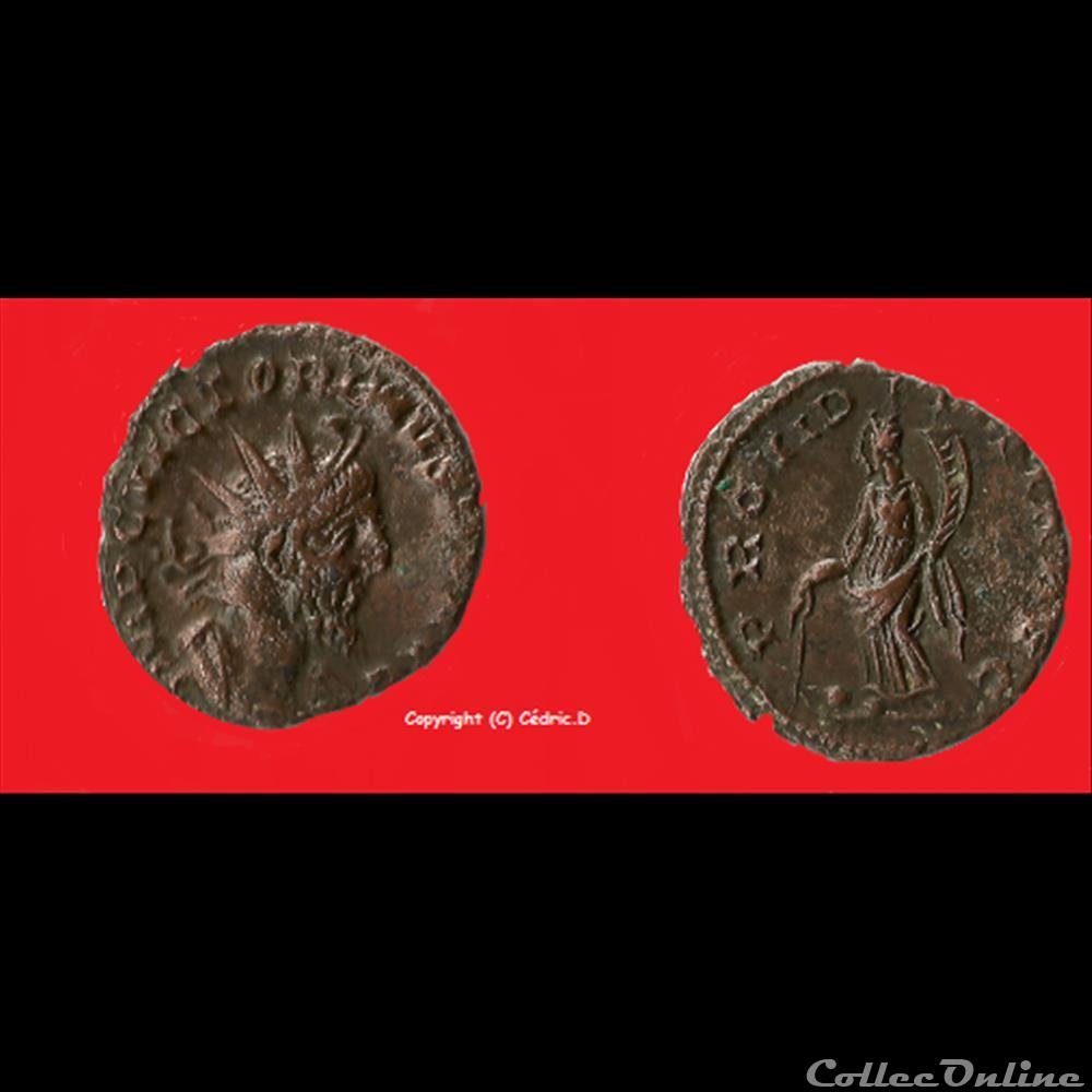 monnaie antique romaine victorin providentia avg