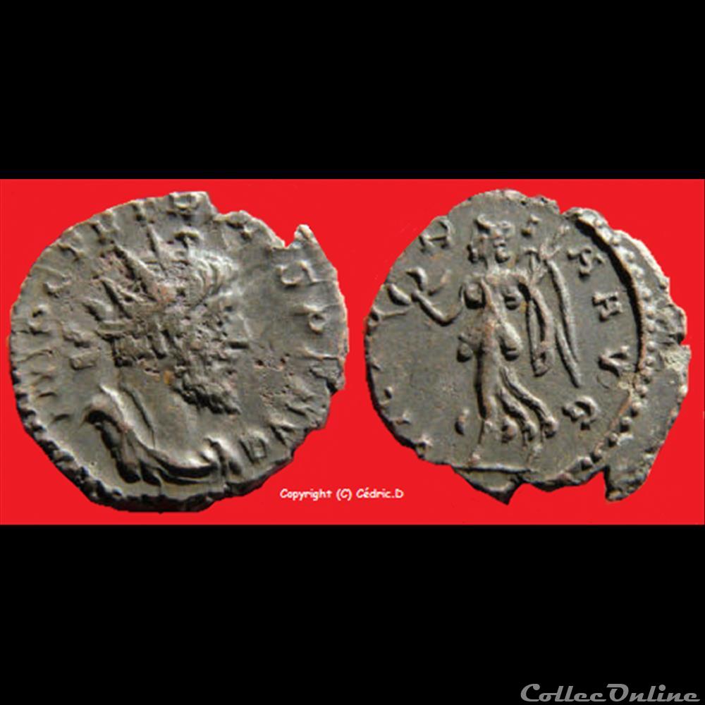 monnaie antique romaine tetricus victoria avg