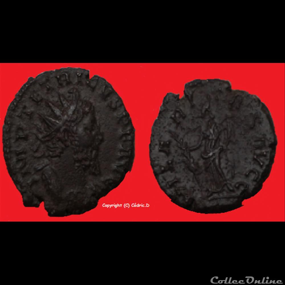 monnaie antique romaine tetricus ier hilaritas avgg