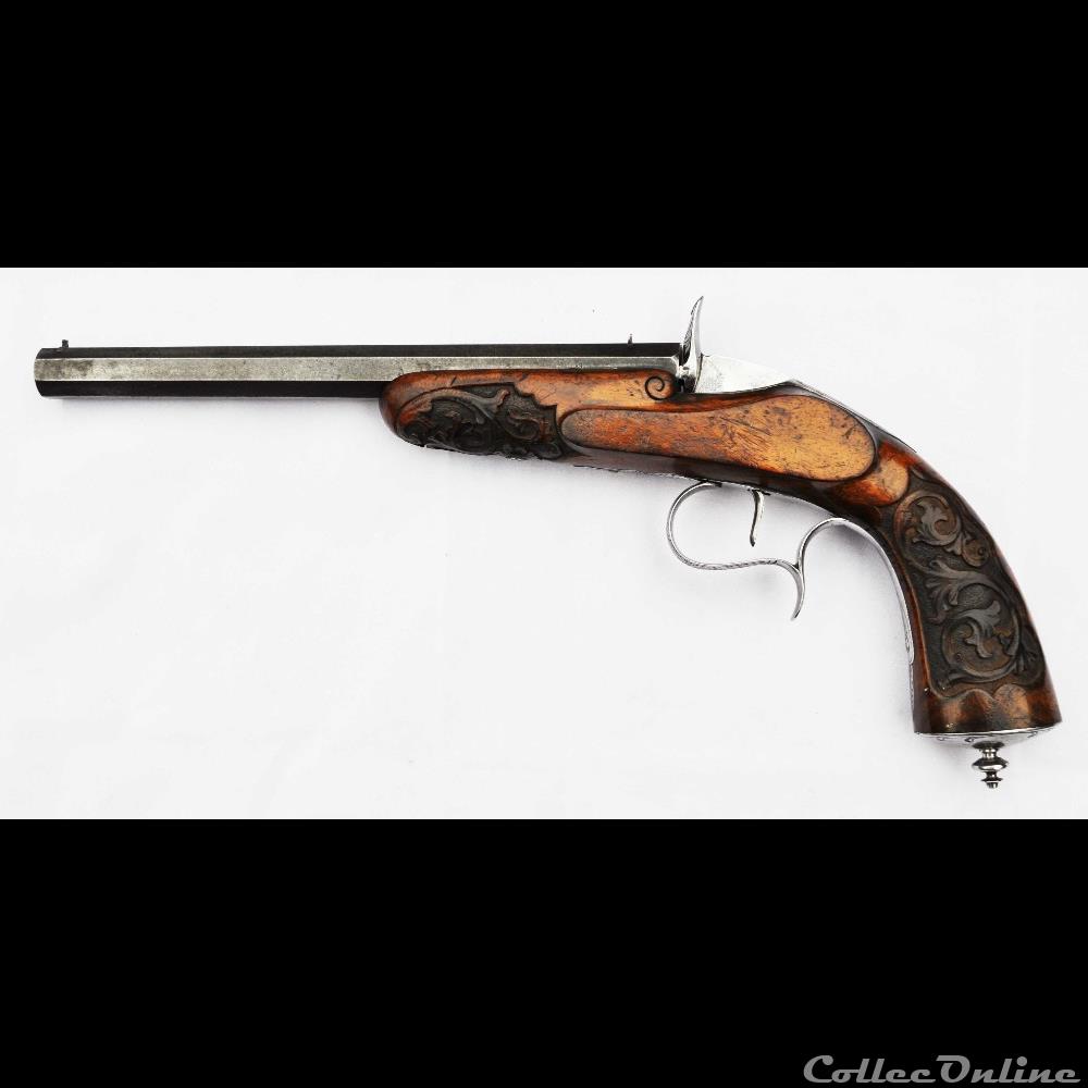 Pistolet Flobert 6 mm par Lefaucheux 5 militarium autre pistolet flobert 6 mm par lefaucheux