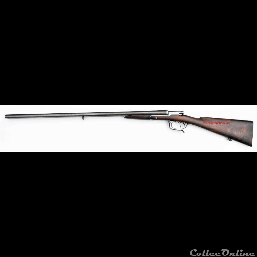 Fusil Lefaucheux "Hammerless" 2 militarium arme feux ancienne fusil lefaucheux hammerless