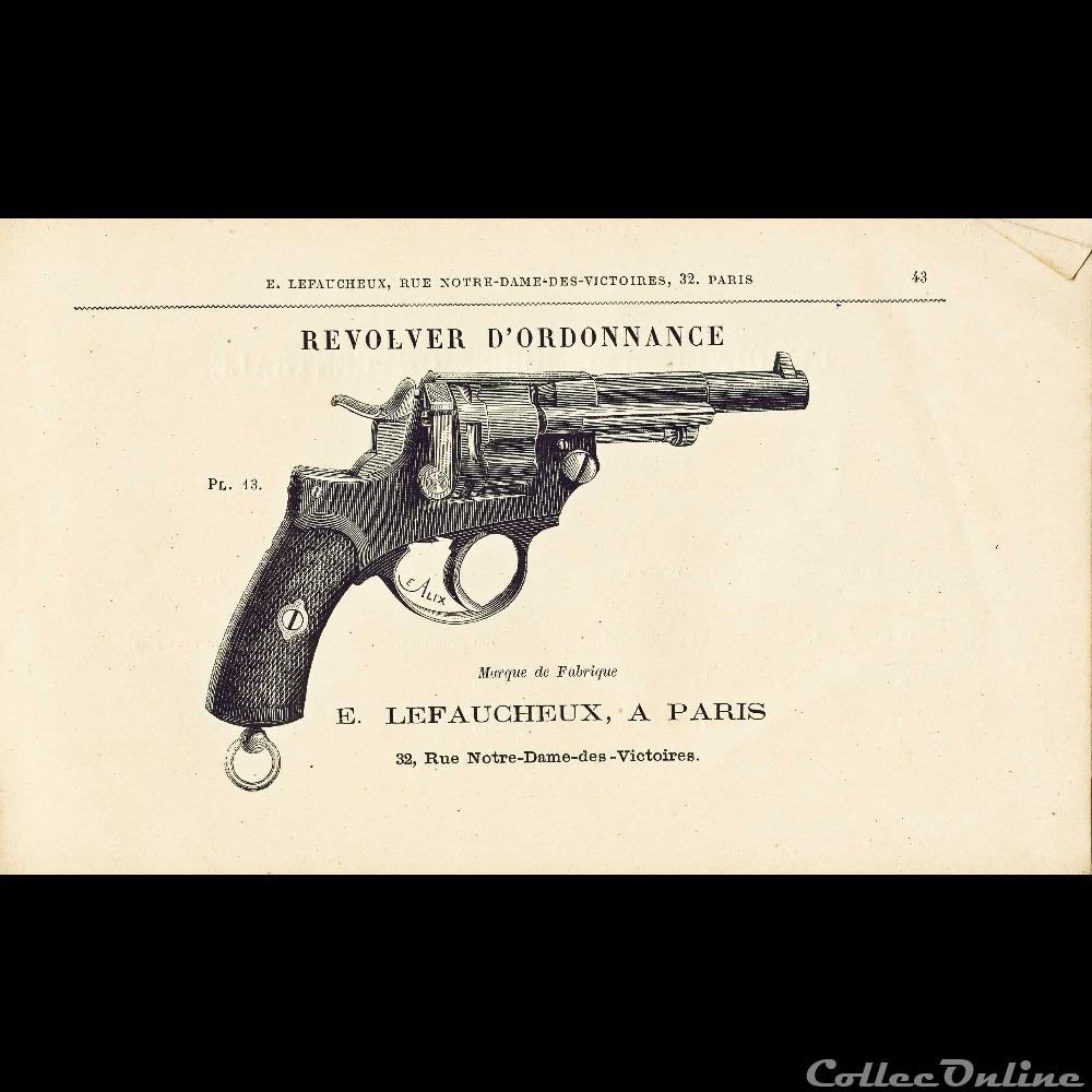 Revolver 1874 civil , commercialisé par Lefaucheux 2 militarium autre revolver 1874 civil commercialise par lefaucheux