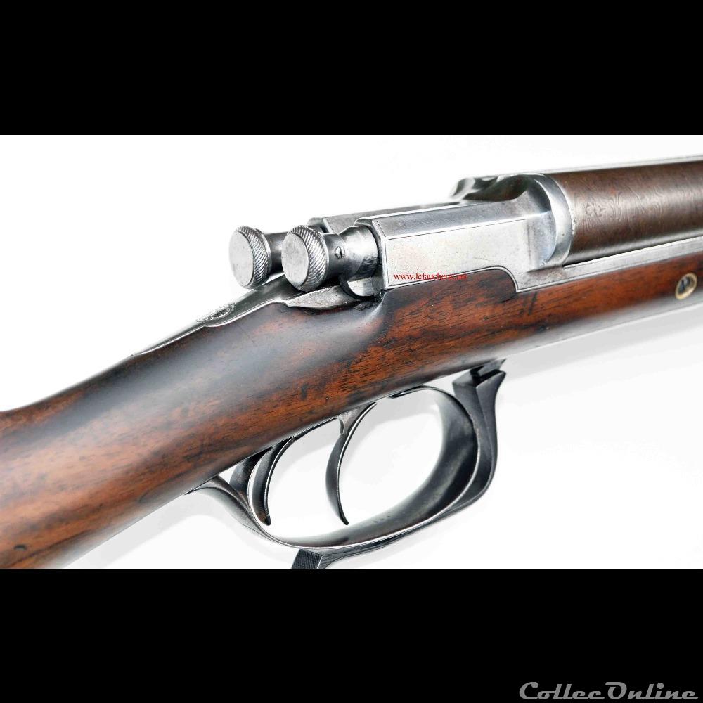 Fusil Lefaucheux "Hammerless" 5 militarium arme feux ancienne fusil lefaucheux hammerless