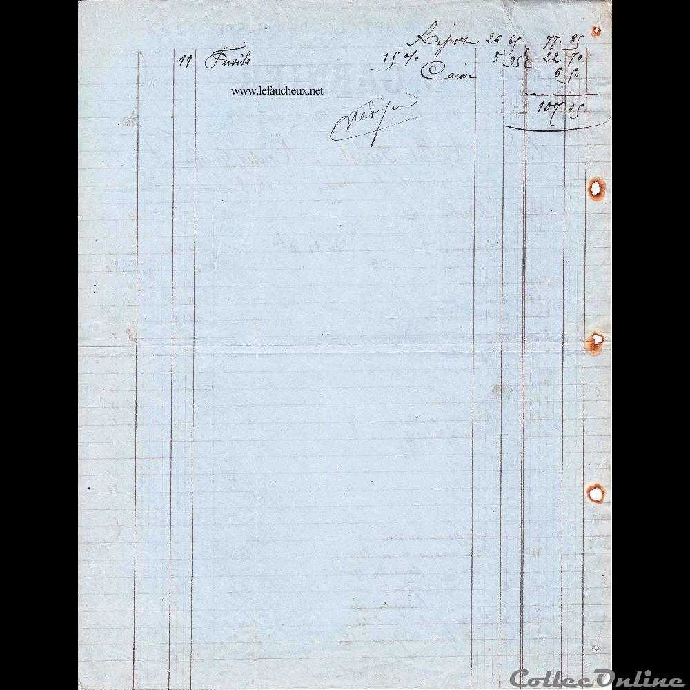 vieux papier collection fusil la maison o garnier