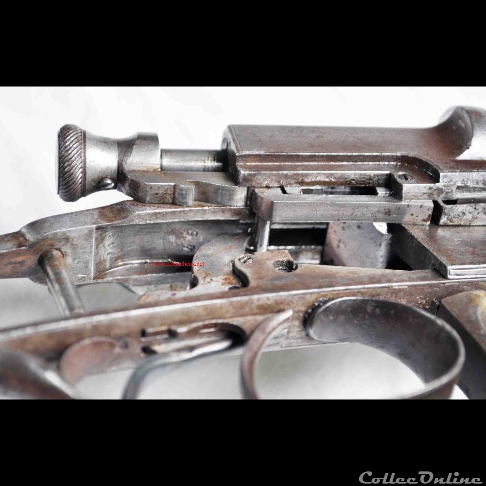 Fusil Lefaucheux "Hammerless" 3 militarium arme feux ancienne fusil lefaucheux hammerless