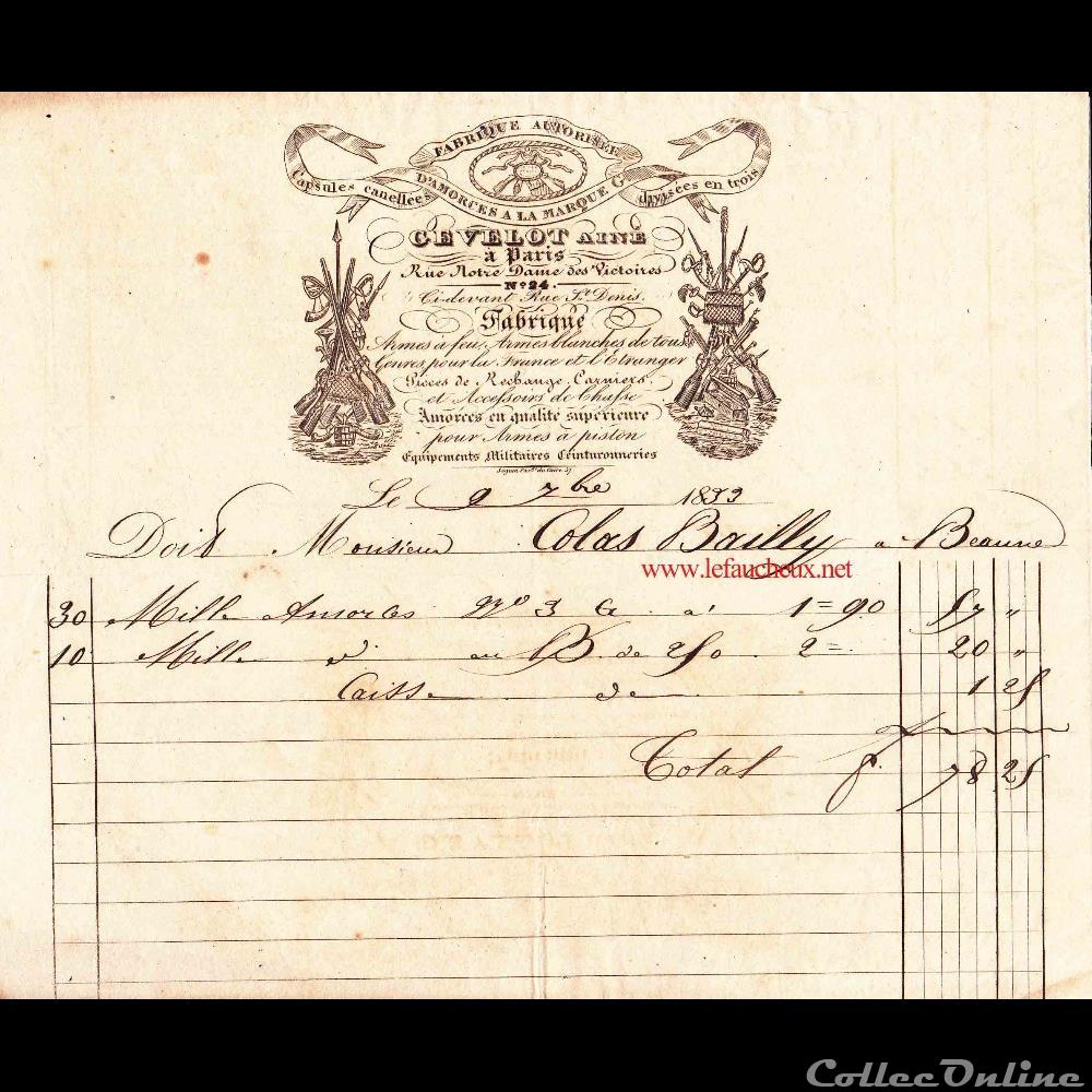 La Maison Gévelot I 5 vieux papier collection fusil la maison gevelot i