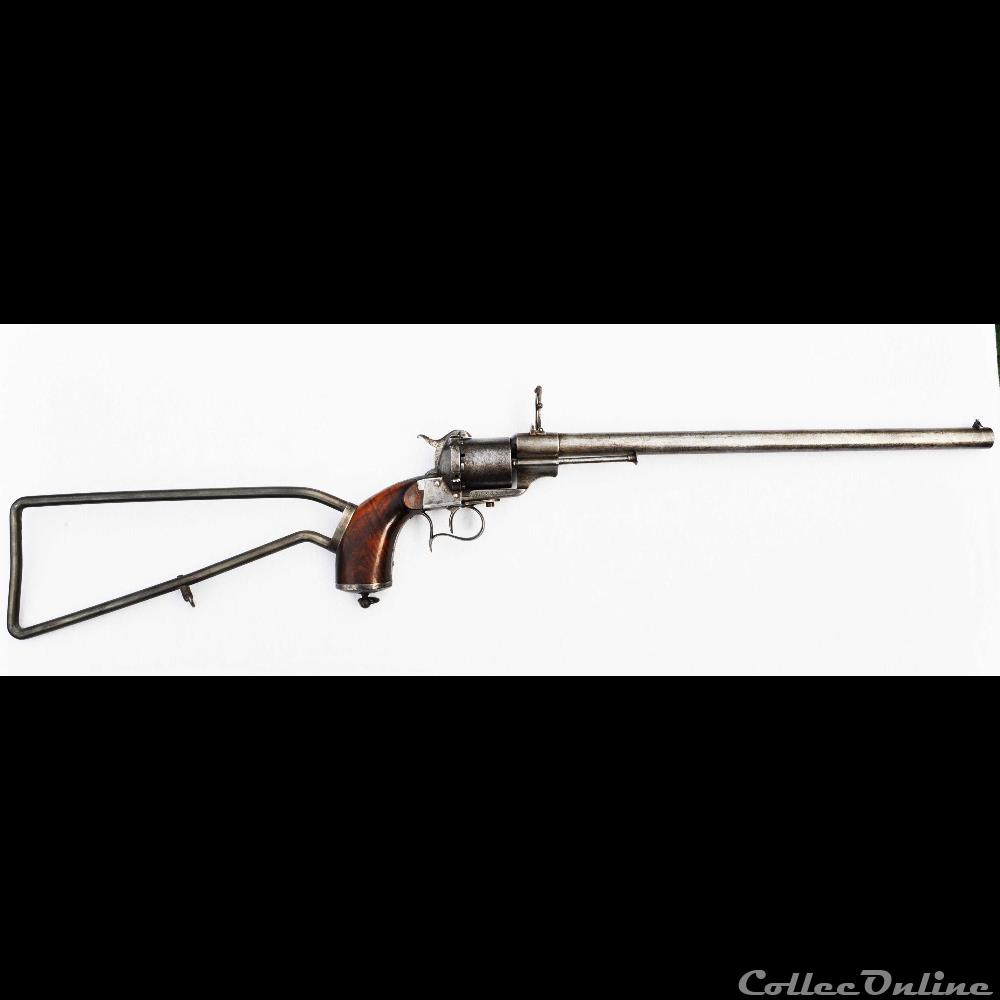 militarium autre fusil lefaucheux carabine revolver egyptien