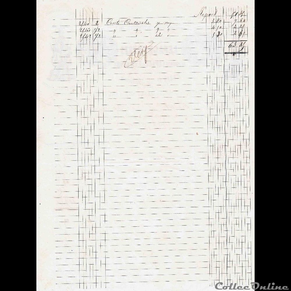La Maison Lepage II 4 vieux papier collection fusil la maison lepage ii
