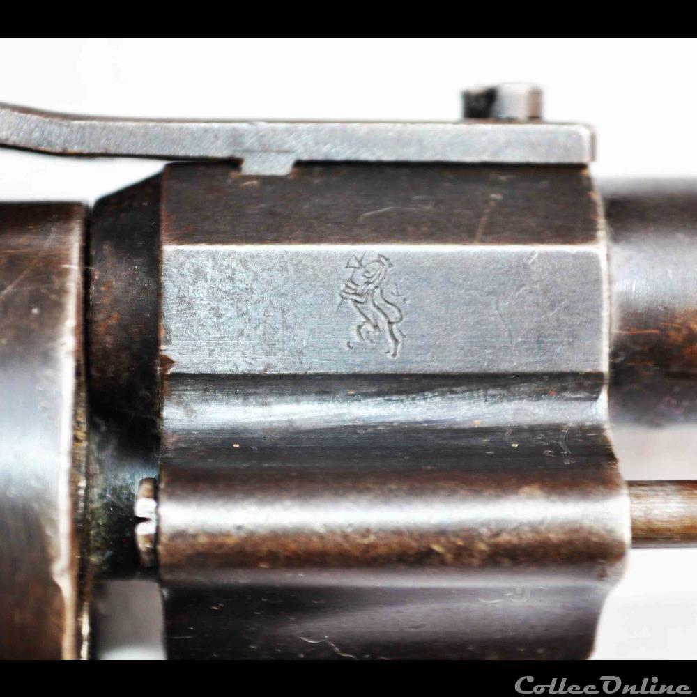 Revolver Lefaucheux à carcasse fermée pour l'armée Norvégienne 2 militarium autre revolver lefaucheux a carcasse fermee pour armee norvegienne