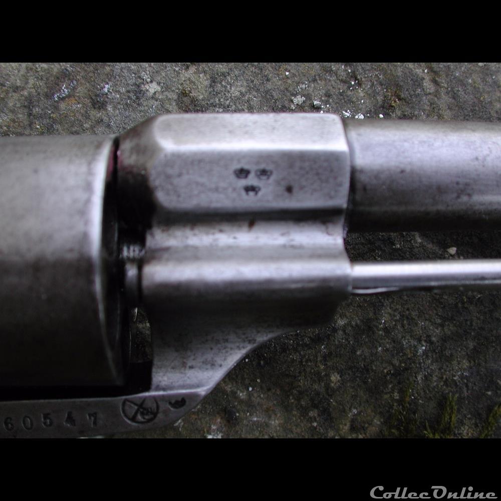 Revolver Lefaucheux pour l'armée Suédoise militarium autre revolver lefaucheux pour armee suedoise