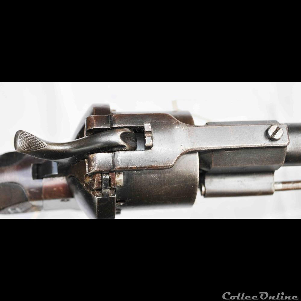 Revolver Lefaucheux à carcasse fermée pour l'armée Norvégienne 3 militarium autre revolver lefaucheux a carcasse fermee pour armee norvegienne