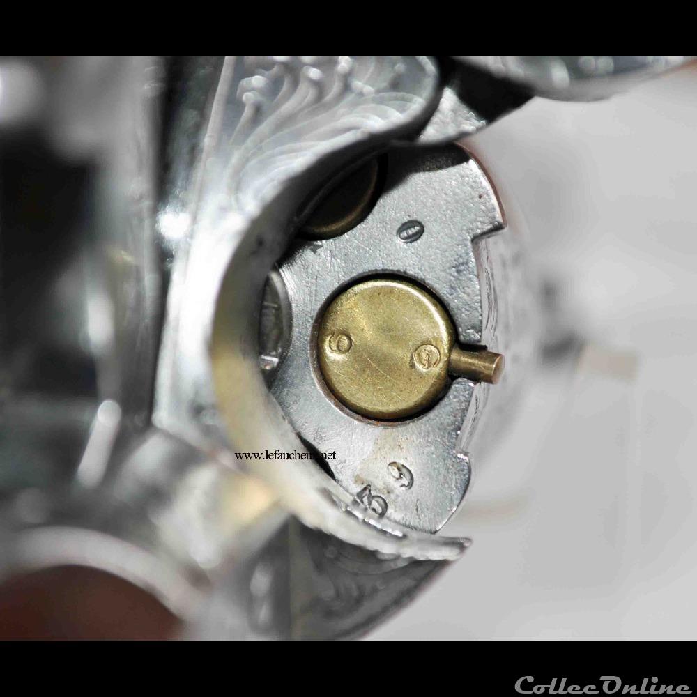 Lefaucheux modèle 1854 , 9 mm canon octogonal militarium autre revolver lefaucheux modele 1854 9 mm canon octogonal