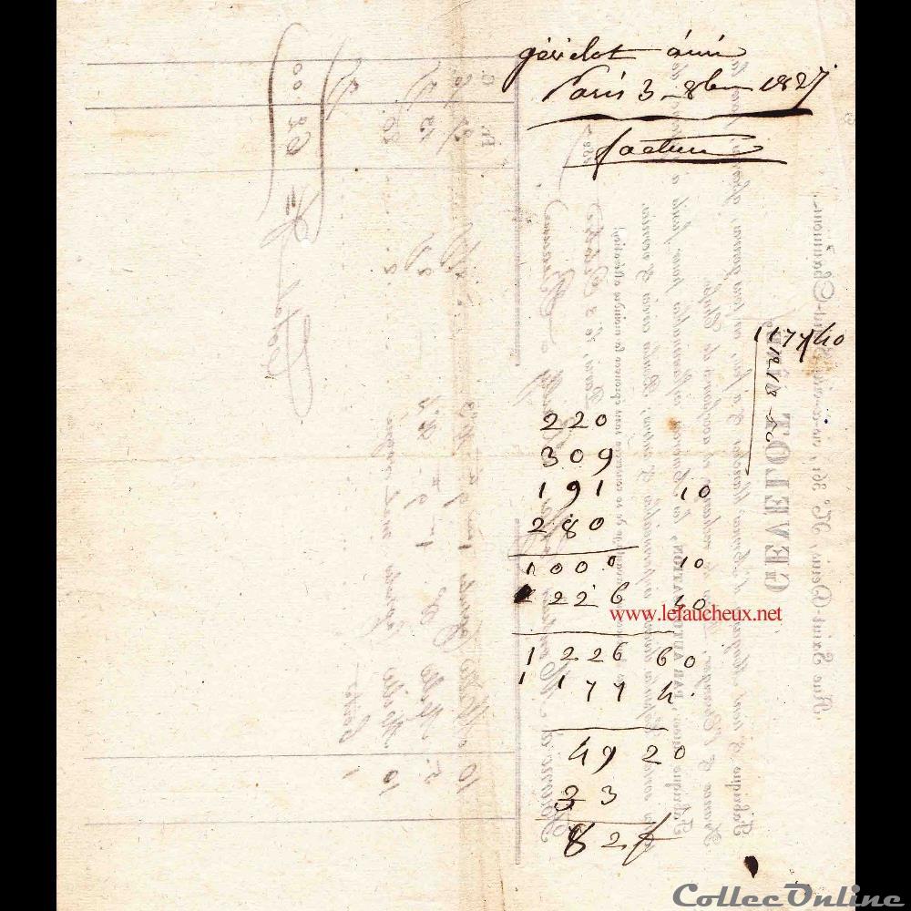 La Maison Gévelot I 4 vieux papier collection fusil la maison gevelot i
