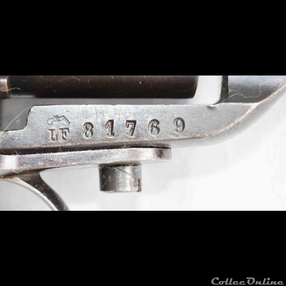 Revolver Lefaucheux à carcasse fermée pour l'armée Norvégienne 4 militarium autre revolver lefaucheux a carcasse fermee pour armee norvegienne
