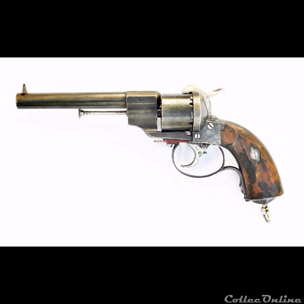 militarium autre revolver lefaucheux transforme par leon leroux