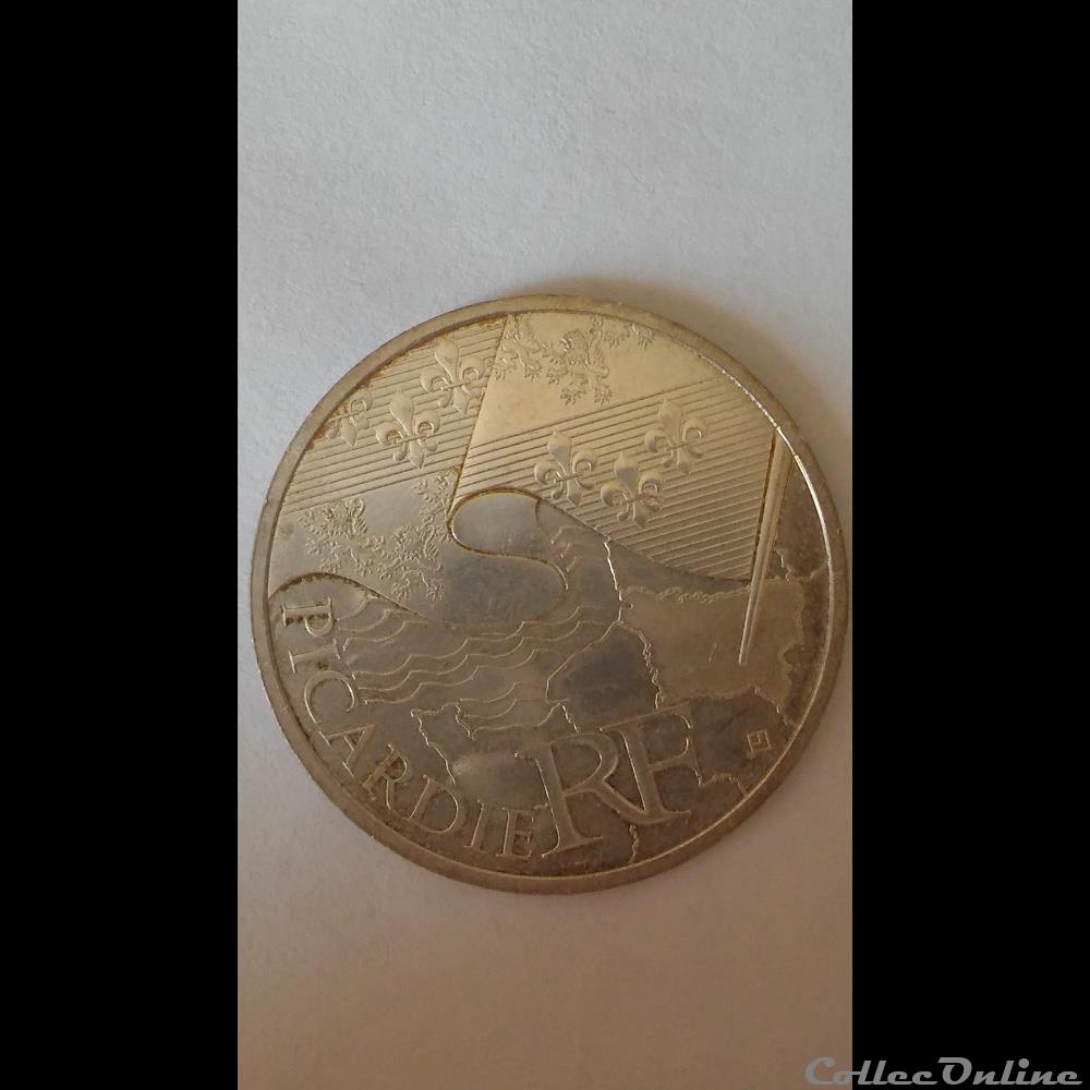 10 euros picardie monnaie france 10 euros picardie