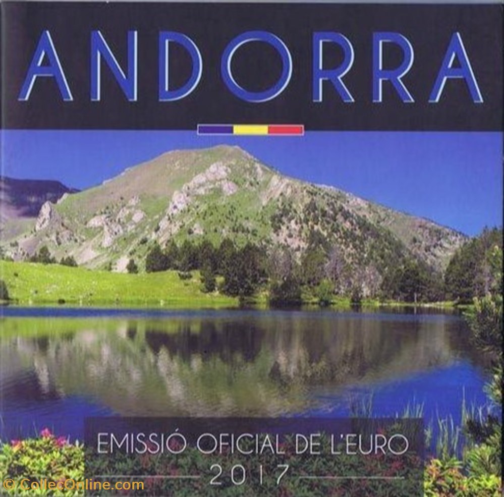 Andorra Euro Coinset 2017 monedas euros andorra euro coinset 2017